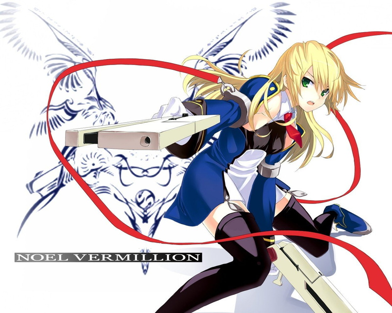 Blazblue, 480P, Noel Vermillion, anime