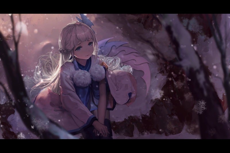 1080P, onna, tagme, 238946, konachan, yuki, (goodtest), long, onmyouji, yuho, braids, hair, thighhighs, white, com