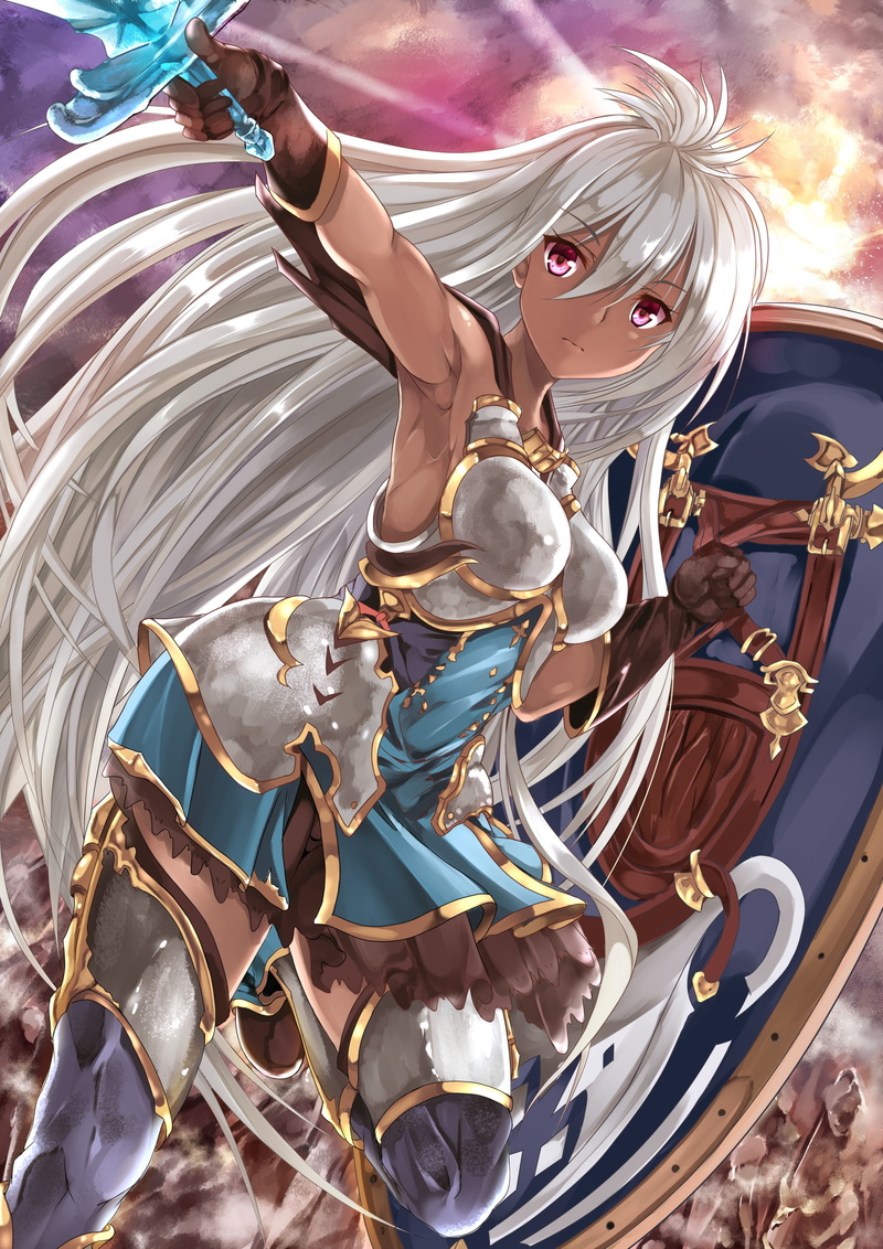 real people, haired, costume, weapon, sword, female, celebration, 2K, dancing, event, white hair, anime, representation, armor, long hair, arts culture and entertainment
