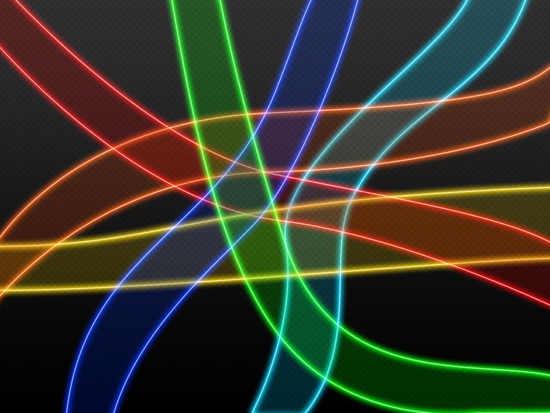3d and abstract, color, stripes, kool, 1080P, jpg, neon