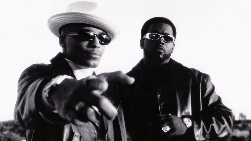 aggression, police force, kool keith, waist up, watches, tim dog, sunglasses, adult, two people, fashion, black, looking at camera, 1080P, clothing, people