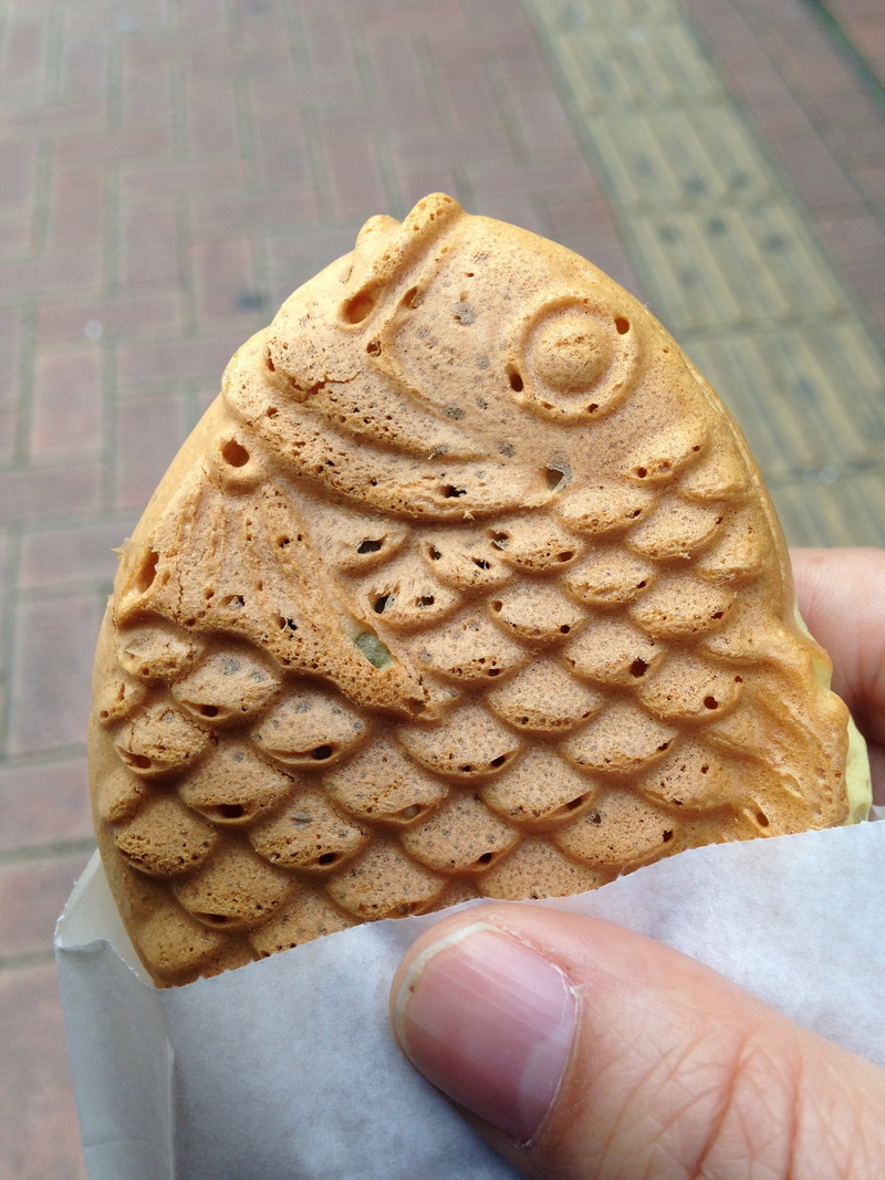 Snack, lifestyles, one person, real people, hand, body part, 2K, Taiyaki, finger, sweet food, food and drink, Downtown, indulgence, holding, human body part