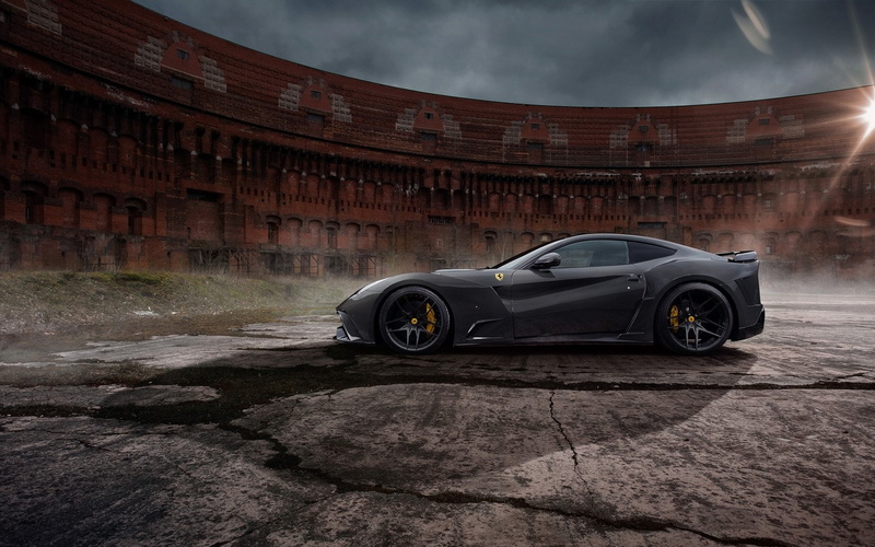 ferrari, f12, novitec, n-largo-s, 2016, 1080P, rosso