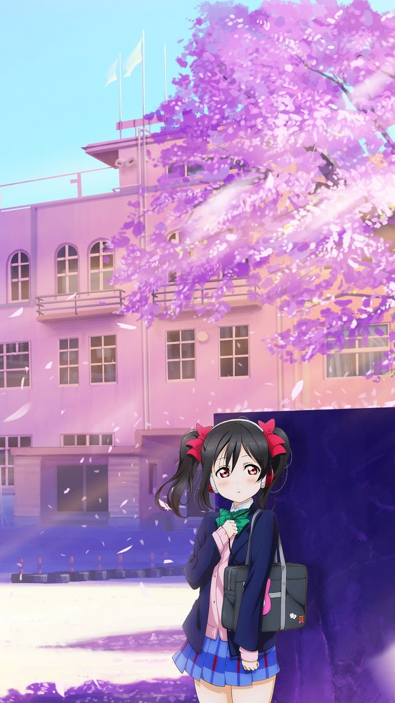 built structure, full length, women, offspring, females, outdoors, building, anime girls, teenager, artwork, Love Live!, 1080P, celebration, sky, child