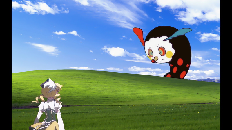 nature, beauty in nature, sunlight, leisure activity, sport, plant, representation, sky, field, outdoors, no people, 4K, animal representation, Mahou Shoujo Madoka Magica