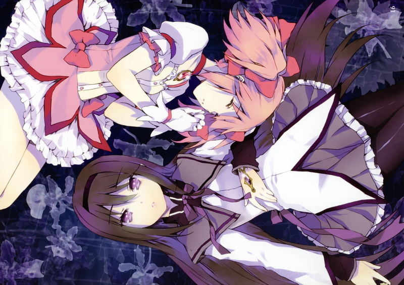 Puella Magi Madoka Magica, Homura Akemi, 1080P, Anime, Madoka Kaname