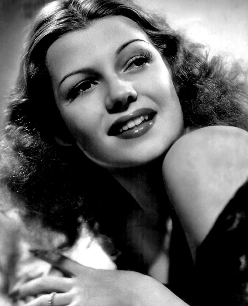 Rita Hayworth, young women, beauty, cinema, looking, films, one woman only, hairstyle, nostalgia, real people, looking at camera, adult, star, lifestyles
