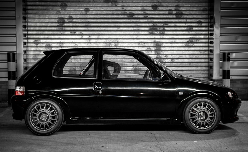 retro styled, 1080P, transportation, luxury, door, architecture, garage, motor vehicle, Peugeot, parking, hatchback, building exterior, city, no people