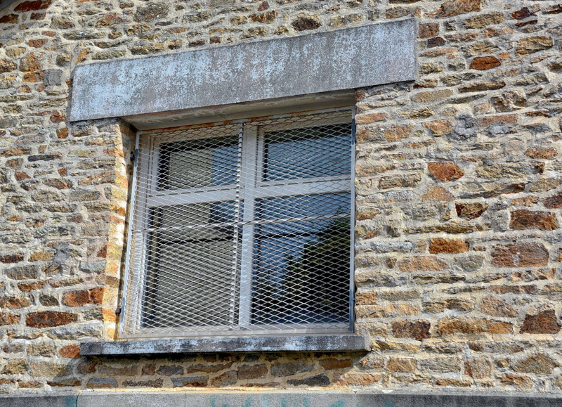stone wall, brick, building exterior, day, vitres, no people, concrete, window, fenetre, maison en pierre, pattern, brick wall, 4K, wall - building feature