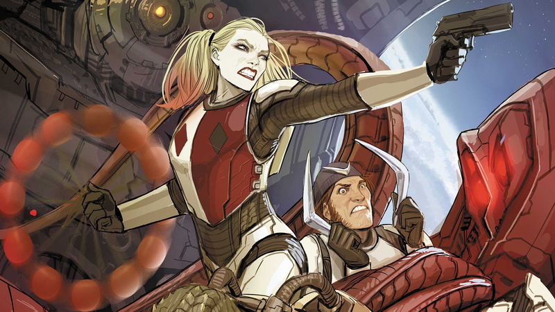 Stjepan Sejic, Weapons, Comic, Artist, Captain Boomerang, Weapon, Rebirth, Suicide Squad, Boomerangs, Gun, Comics, Figure, Blonde, 1080P, Harley Quinn