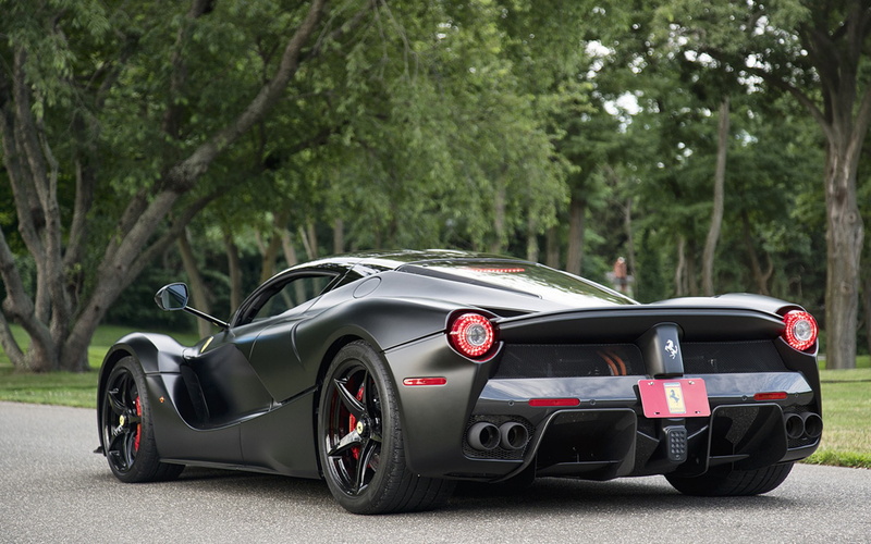ferrari, supercar, 4K, laferrari backgrounds, download 3840x2400 ferrari, rear view