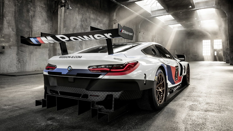 Racing, Sport Car, Race Car, WEC, BMW M8 GTE, BMW, 1080P