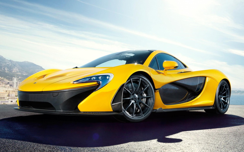 1080P, concept, mclaren, supercar, p, yellow, mclaren p1, yellow supercar