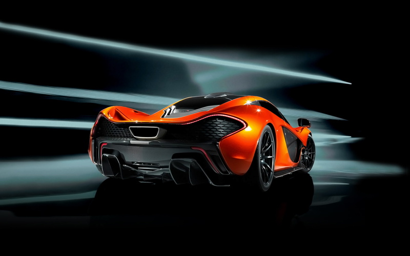 mclaren, sports, sports car, mclaren p1, 1080P, car, rear, rear view, p, cool, view