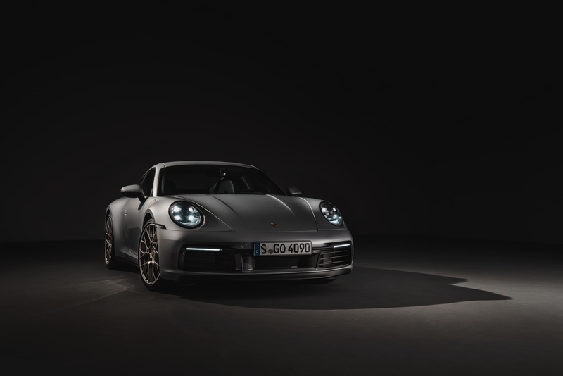 coupe, 4K, dark, 992, 911, Carrera 4S, 2019, Porsche, background