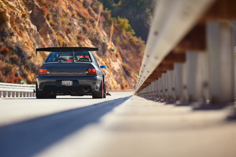 bridge, Mitsubishi, rear view, Evo, Lancer, IX MR, 1080P, Evolution, tuning