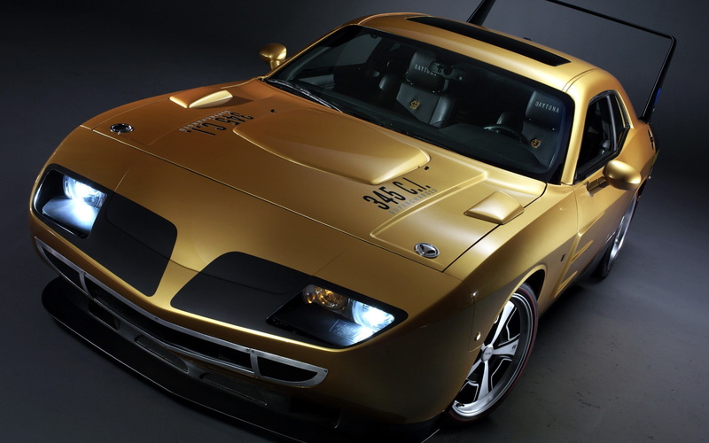 1080P, modern, transportation, reflection, lighting equipment, black color, Plymouth, no people, vehicle, tire, stationary, SuperBird, land vehicle, car