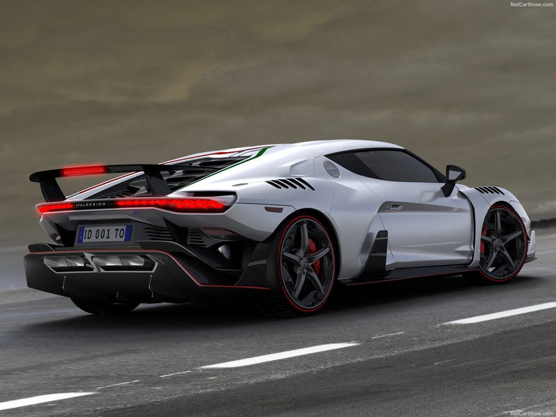Italdesign, Italdesign Zerouno, rear view, supercars, car, 720P