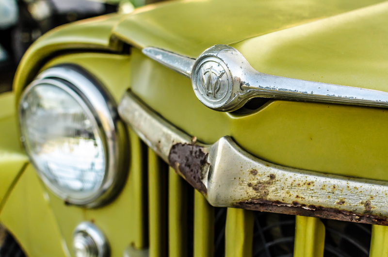mode of transportation, front, land vehicle, no people, metal, headlight, automobile, steel, light, old, 4K, close-up, antique, retro styled, vintage car