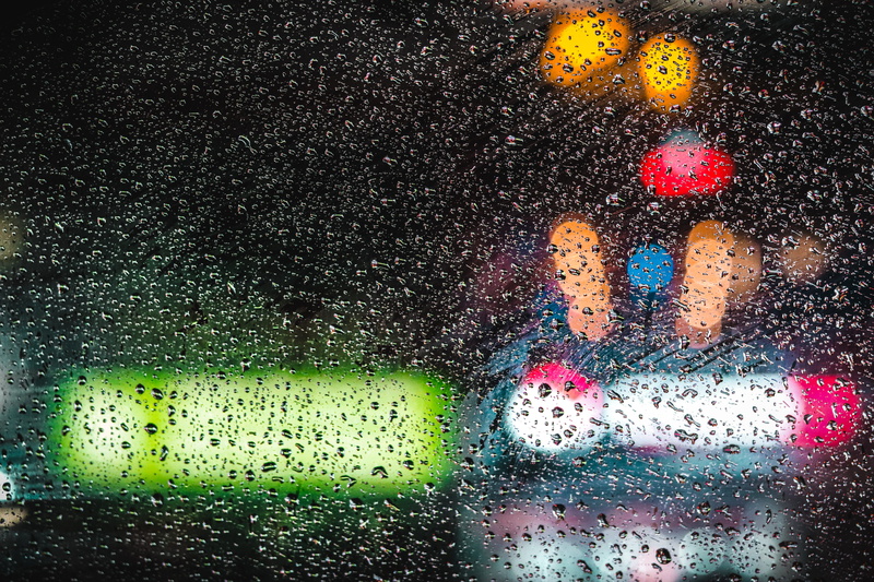 transparent, neon, concept, gree, car, window, sony, experimential, club, drop, blue, glass - material, art, rain, lights, raindrop, rainy season, wet