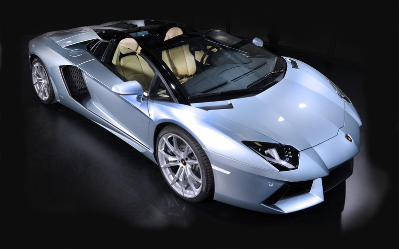 silver, aventador, 2014, roadster, 2K, luxury, sports, lp, lp700, coupe, lamborghini, cars
