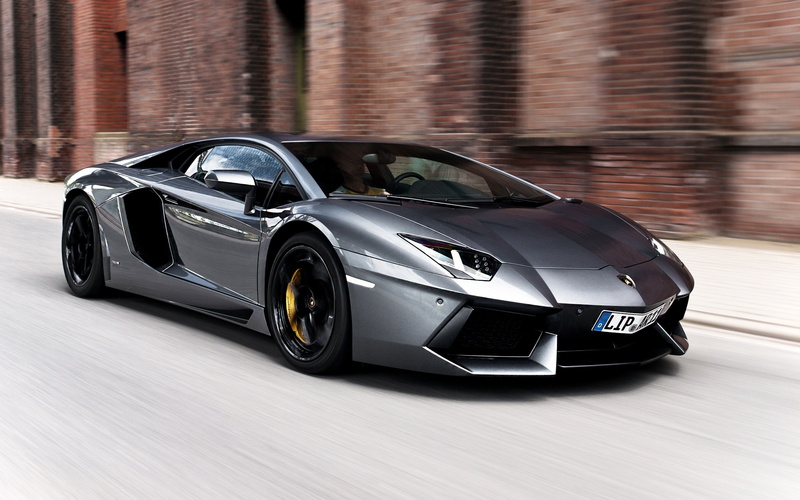 lp, 2K, Lamborghini, aventador, Supercar, Silvery