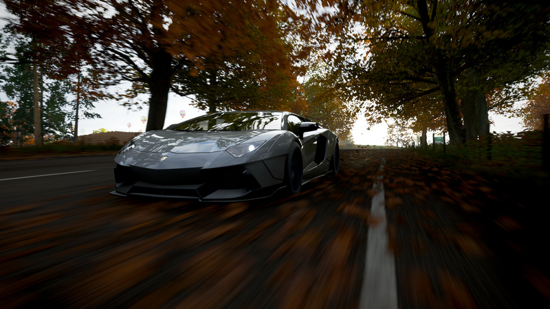 grey cars, Lamborghini, Forza Horizon 4, Lamborghini Aventador LP700-4, Liberty Walk, 1080P