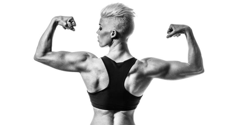 sport, strength, weight training, one person, bicep, healthy lifestyle, muscular build, human limb, 1080P, women fitness model model muscles monochrome
