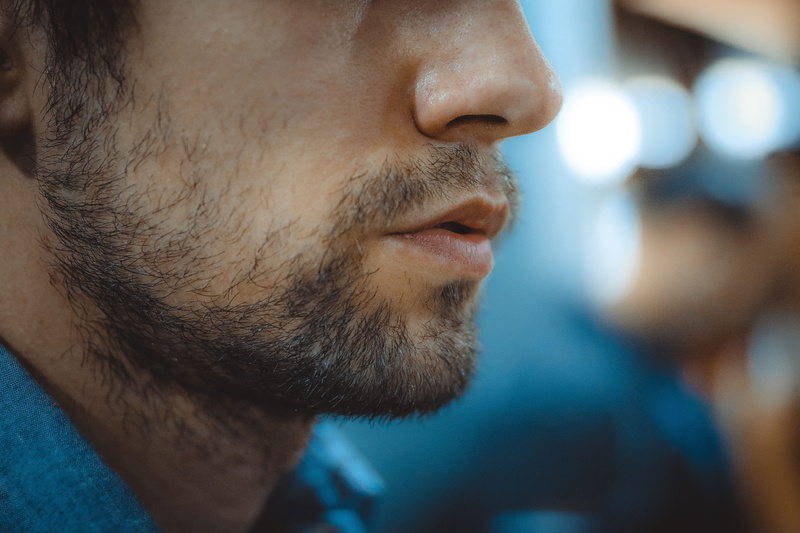 body part, headshot, people, face, lifestyles, 4K, human body part, indoors, fashion, only Men, mustache, adult, one Man Only, close-up, portrait, contemplation