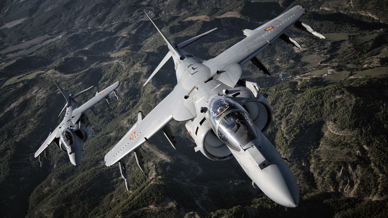 Dust, 2K, Attack, McDonnell Douglas AV-8B Harrier II, Harrier II, Cockpit, The air force of Spain, VTOL, EAV-8B Matador II