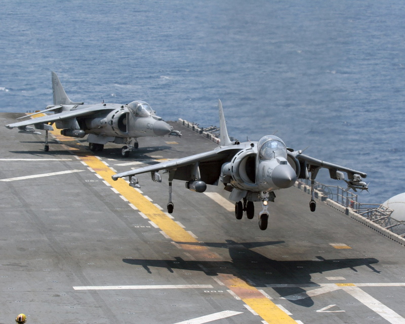 McDonnell Douglas AV-8B Harrier II, jets, 1080P, Jet Fighters, fighter, two