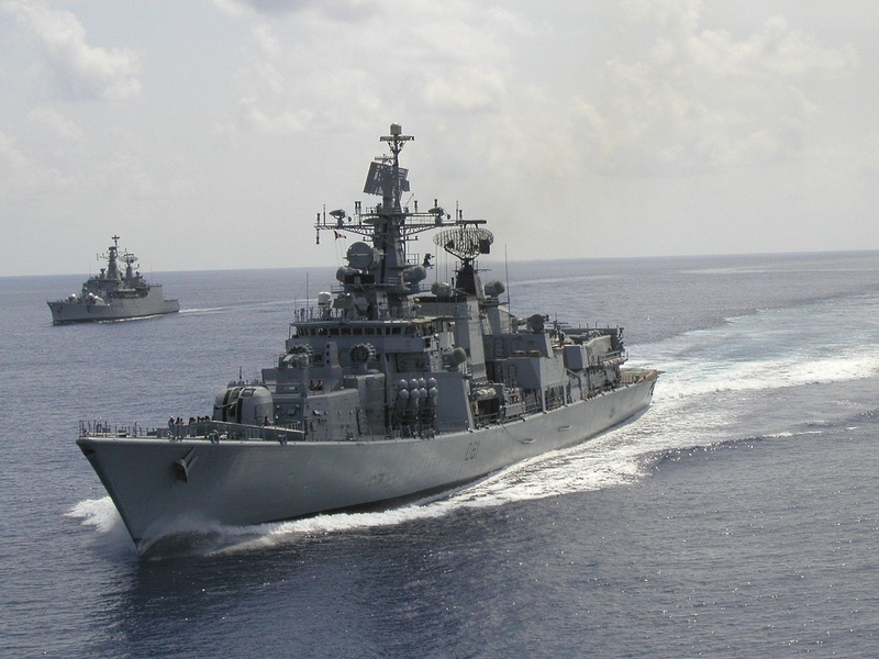 military, motion, sailor, nature, sky, navy, Indian-Navy, water, sea, Destroyer, mode of transportation, business, aggression, on the move, Delhi Class