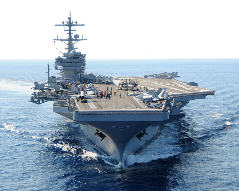 ship, 2K, uss george h.w. bush, military, carrier, aircraft, united states navy