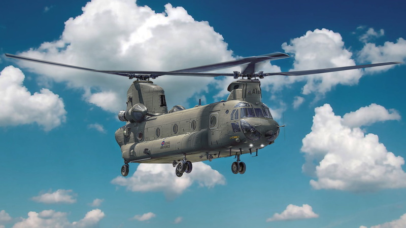Aircraft, Helicopter, Military Helicopters, 1080P, Transport Aircraft, Boeing CH-47 Chinook