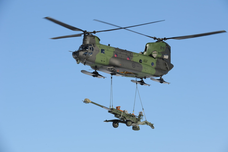 howitzer, transport, helicopter, M777, CH-47, 1080P, Chinook, military