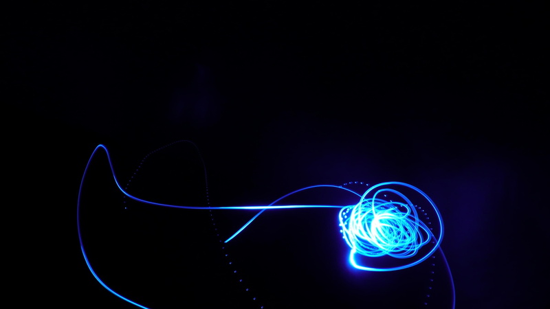waterfall, lights, Silvia S13, 240sx, blue, black background, S13, glowing, simple, cyan, 2K, lasers