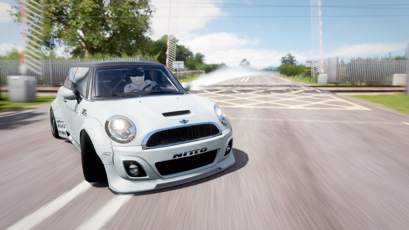 drift, Forza Horizon 4, Drift missile, Mini, car, Forza Games, 1080P, Forza, Mini Cooper