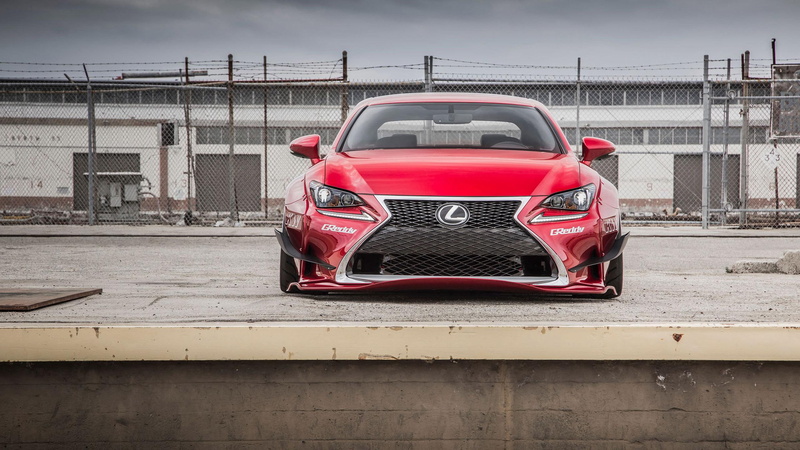 bunny, lexus, lf, rcf, sport, 2K, rocket, red, cars