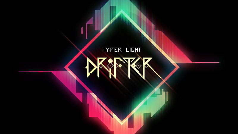 video games indie games dark digital lighting hyper light drifter, 1080P