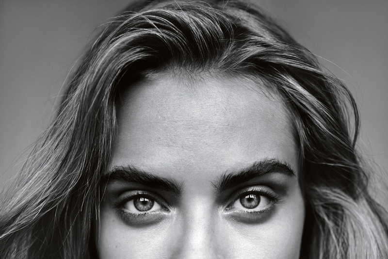 portrait, cara, human eye, headshot, body part, Cara Delevingne, looking at camera, beautiful woman, eye, indoors, actress, young adult, studio shot, human body part
