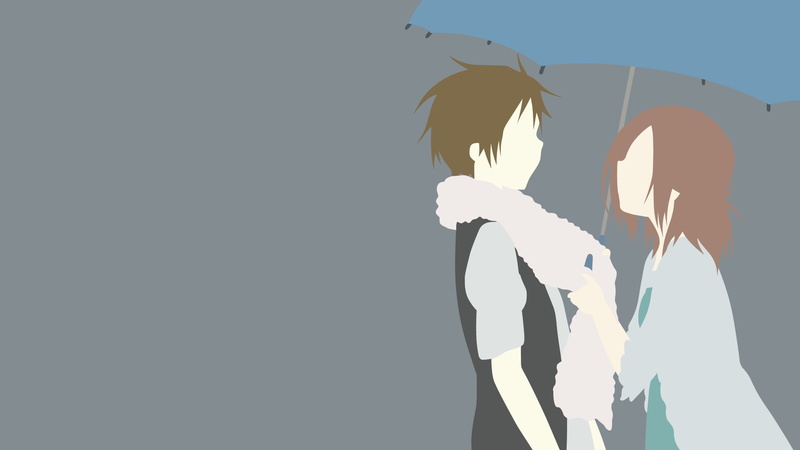 Fujimiya Kaori, Hase Yuuki, adult, sunlight, sky, standing, people, men, leisure activity, real people, nature, minimalism, top - garment, two people, lifestyles
