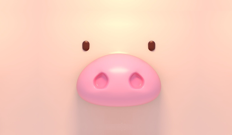 pig, rendering, 1080P, Tzuyu Kao
