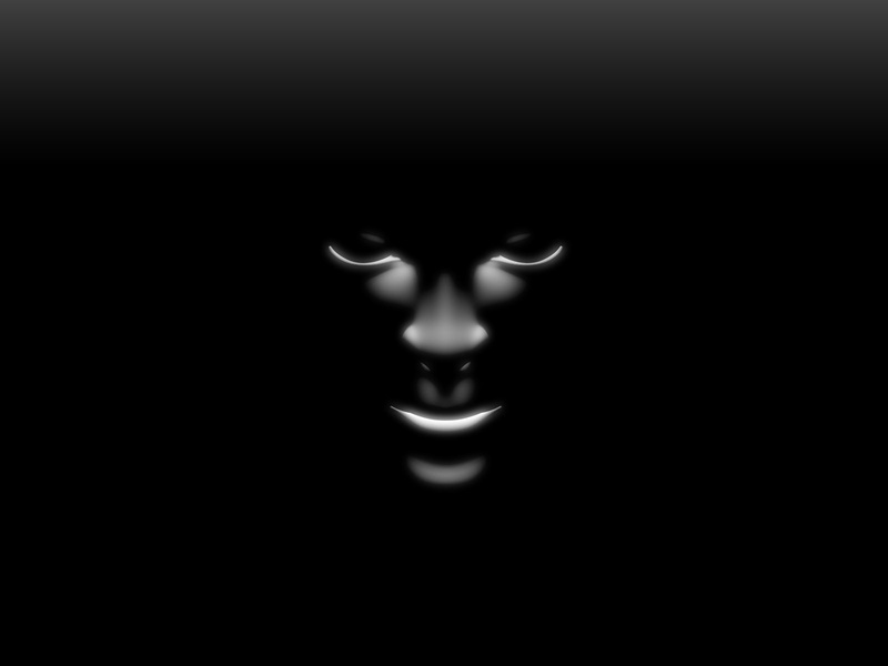 artistic, 720P, gray, illustration, face, hd, black, abstract