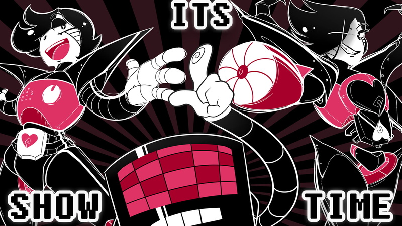 Mettaton, shape, representation, no people, celebration, white, black, night, computer Graphic, red, illustration, low angle view, abstract, emo, decoration