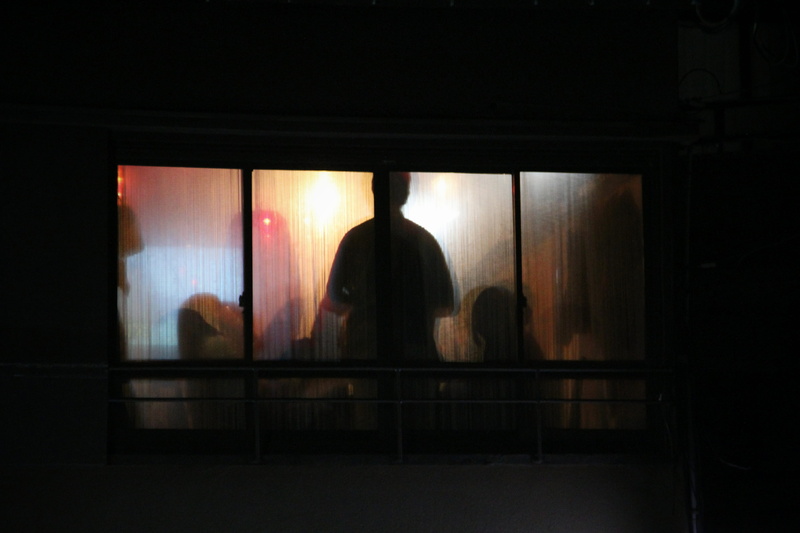 standing, inside, group, man, light, people, architecture, chinese shadow, adult, photo, men, pane, illuminated, silhouette, arts culture and entertainment