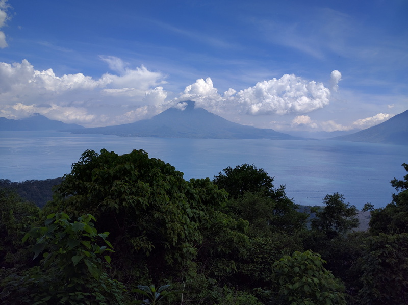 growth, water, nature, mountain, adventure, scenics, holiday, idyllic, plant, tranquil scene, volcano, lake, cloud - sky, 4K, tranquility, outdoors, sea