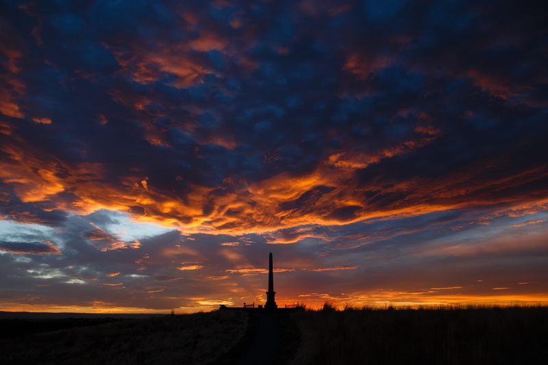 land, sunlight, wa, industry, beauty in nature, tower, eastern washington, dawn, evening, building exterior, whitman mission national historic site, no people