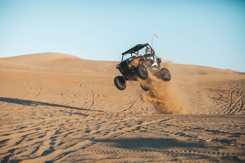 man, jumping, dune, utv, landscape, motorsport, nature, sand dune, mode of transportation, atv, buggy, arid climate, scenics - nature, sky, motorcycle