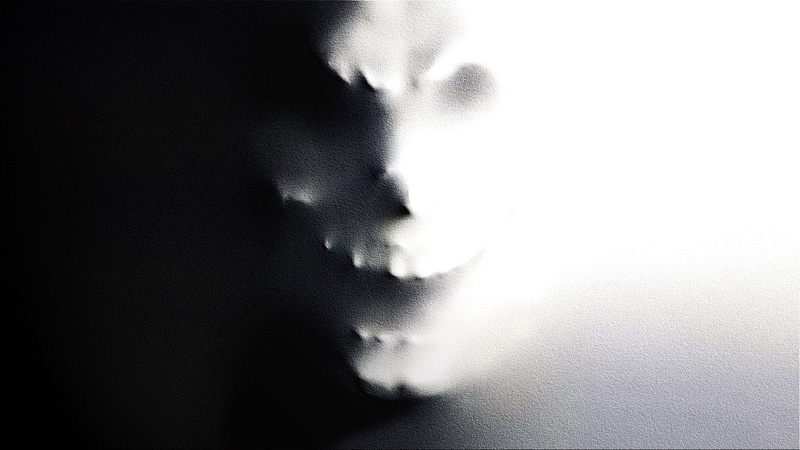 1996 (Year), women, The Frighteners, headshot, monochrome, fear, movies, eyes closed, one person, indoors, human face, portrait, shadow, contemplation