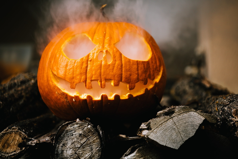 vegetables, art and craft, evil, food, creepy, jack o lantern, orange, 5K, jack, lantern, holiday - event, anthropomorphic, treat, trick, hollow out, happy halloween